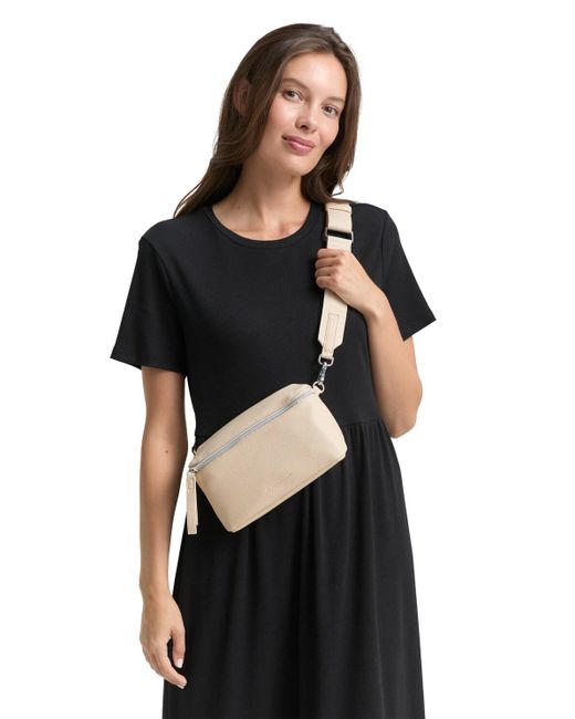 Tom Tailor Natural TTORLA Gürteltasche aus Lederimitat