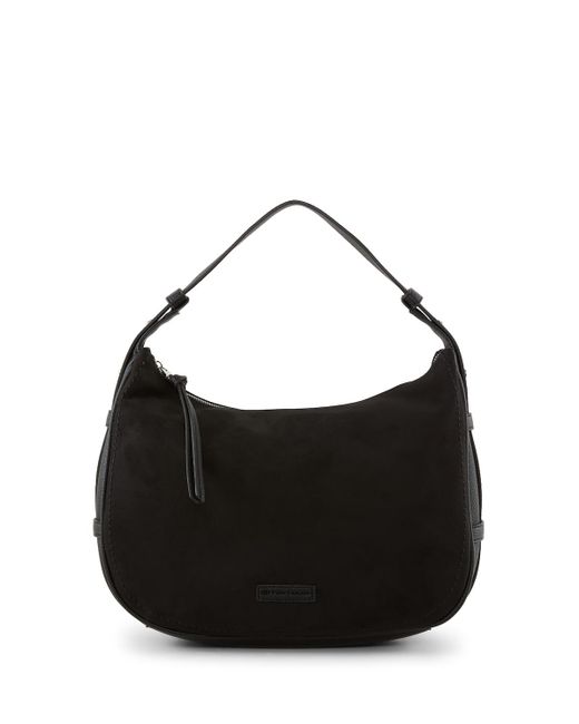 Tom Tailor Black TTLYSA M Schultertasche in Velourleder-Optik