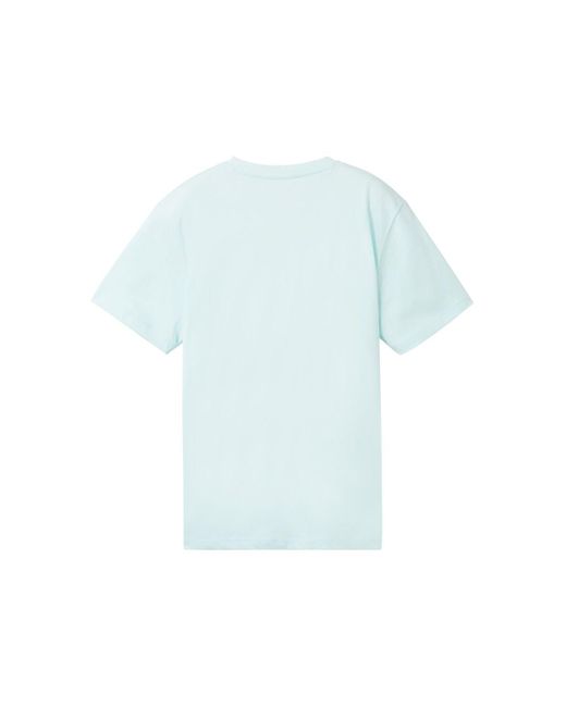 Tom Tailor Jungen T-Shirt mit Print in Blue für Herren