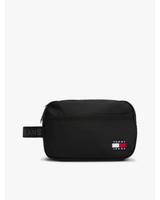 Trousse De Toilette Essential À Logo Tommy Hilfiger pour homme en coloris Black
