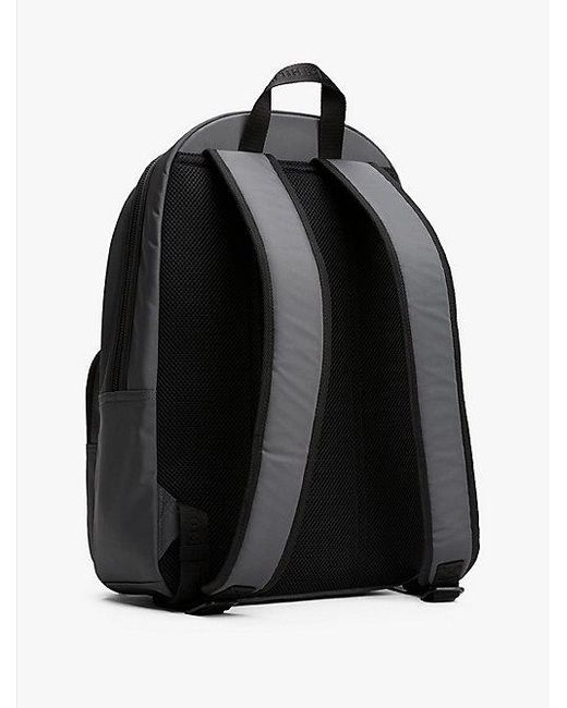 Mochila Con Logo Metálico Tommy Hilfiger de hombre de color Black