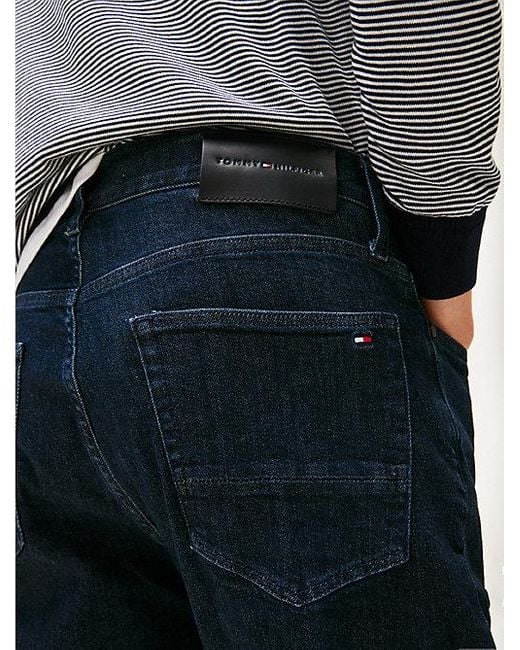 Tommy Hilfiger Bleecker Slim Jeans Met Rechte Broekspijpen in het Blue voor heren