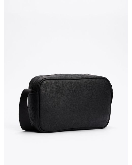 Borsa Reporter Essential Con Logo di Tommy Hilfiger in Black da Uomo