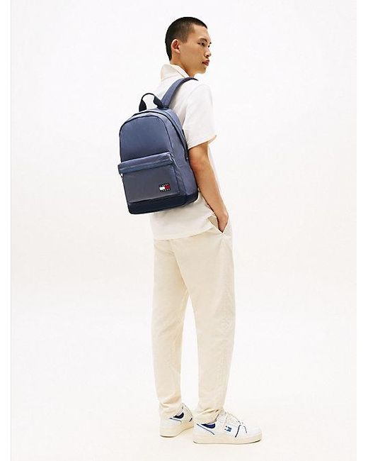 Mochila Essential Con Diseño Redondeado Tommy Hilfiger de hombre de color Blue