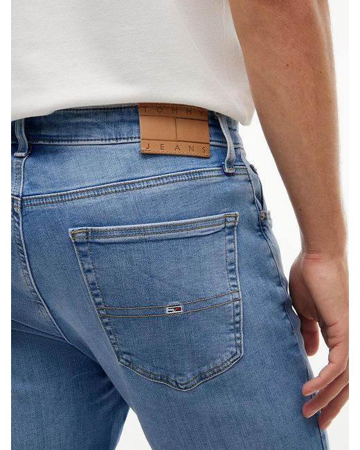 Tommy Hilfiger Blue Austin Slim Tapered Jeans for men