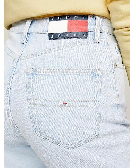 Tommy Hilfiger Julie Ultra High Rise Straight Jeans in het White