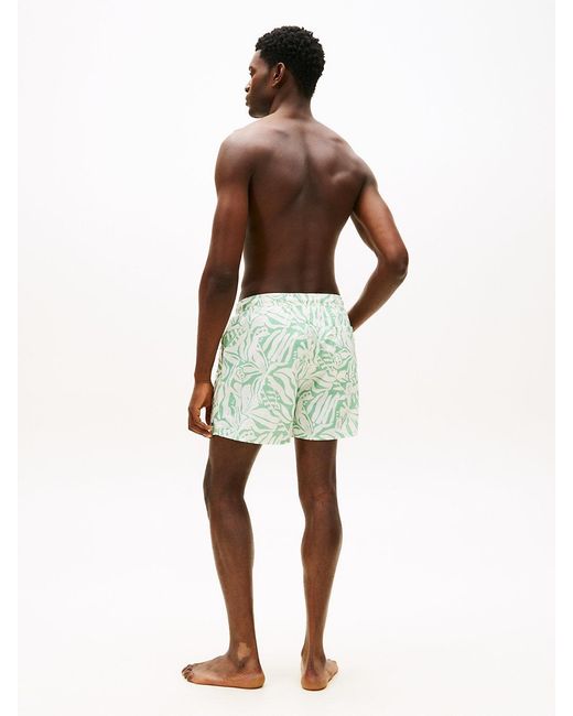 Tommy Hilfiger Multicolor Essential Print Mid Length Swim Shorts for men