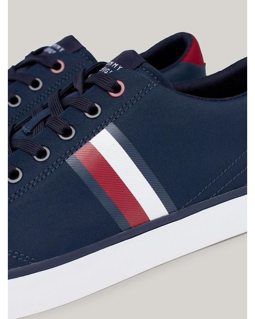 Tommy Hilfiger Blue Essential Signature Tape Trainers for men