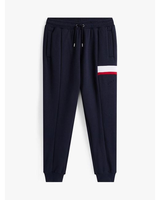 Jogging En Molleton À Chevilles Resserrées Tommy Hilfiger pour homme en coloris Blue