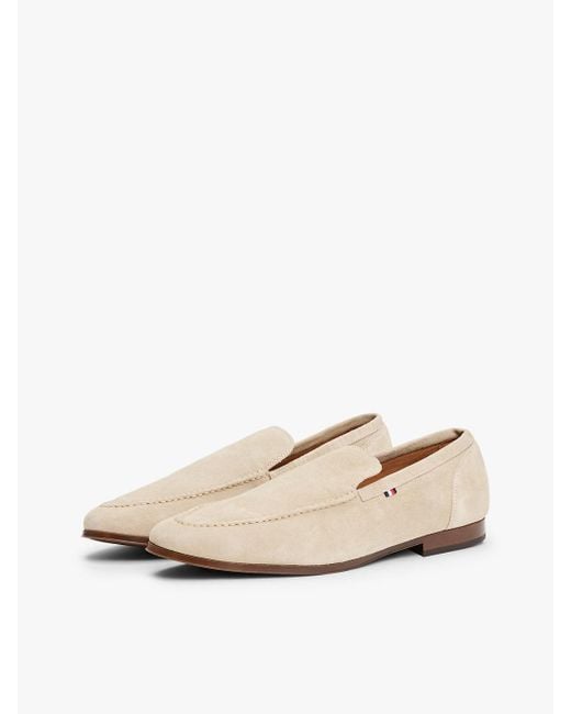 Mocassini Flessibili di Tommy Hilfiger in Natural da Uomo