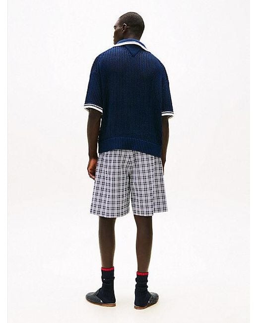 Polo Regular De Malla The Runway Collection Tommy Hilfiger de hombre de color Blue