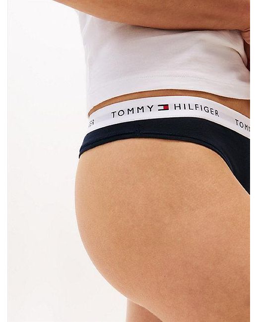Tommy Hilfiger Essential Set Van 3 Strings Met Logoband in het Blue