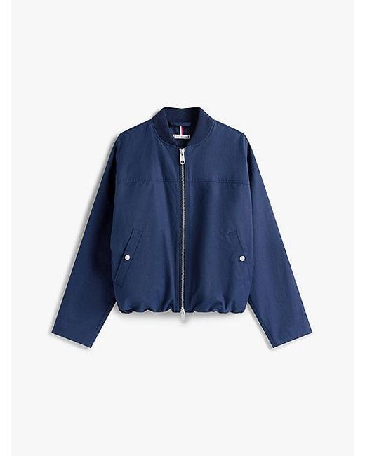 Tommy Hilfiger Waterafstotend Bomberjack in het Blue