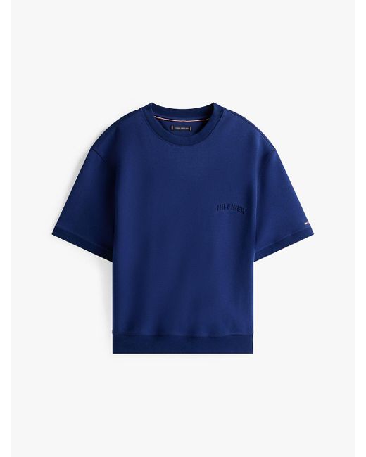 Sweat Décontracté Athleisure Manches Courtes Tommy Hilfiger pour homme en coloris Blue