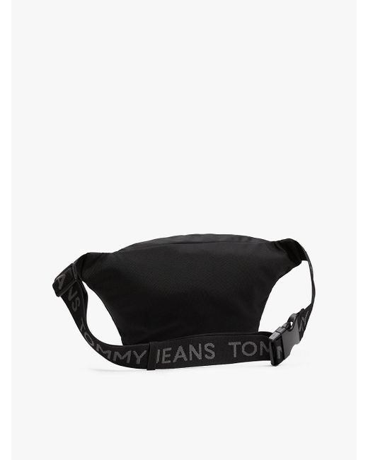 Marsupio Essential Con Logo Ripetuto di Tommy Hilfiger in Black da Uomo