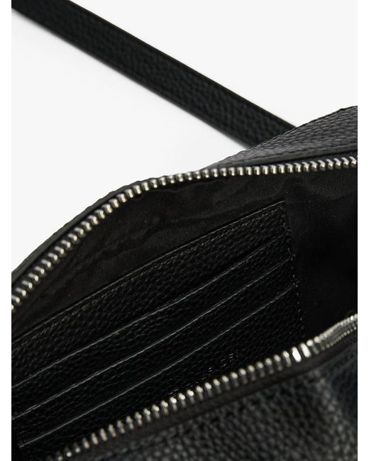 Tommy Hilfiger Black Th Emblem Crossbody Camera Bag