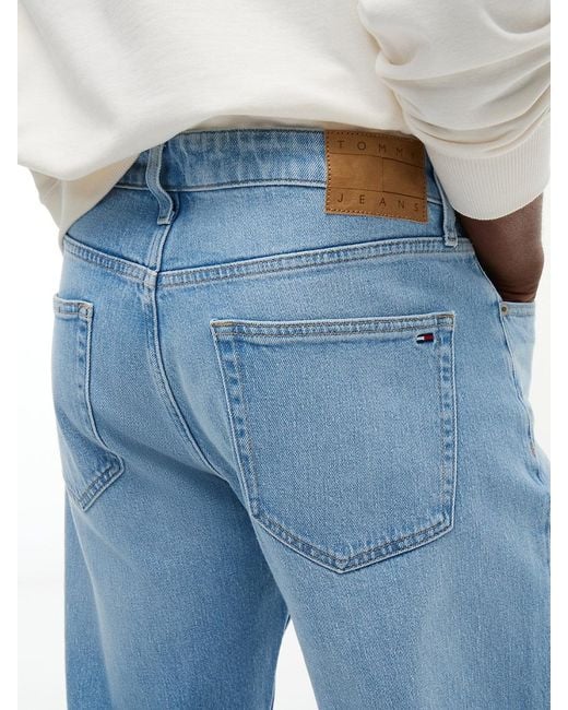 Tommy Hilfiger Blue Otis Regular Straight Leg Jeans for men