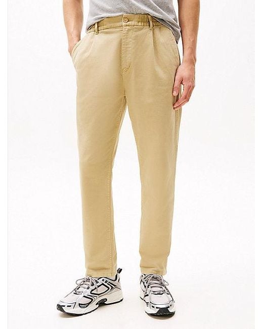 Tommy Hilfiger Isaac Regular Broek Van Twill in het Blue voor heren