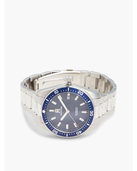 Tommy Hilfiger Blue Stainless Steel Watch for men