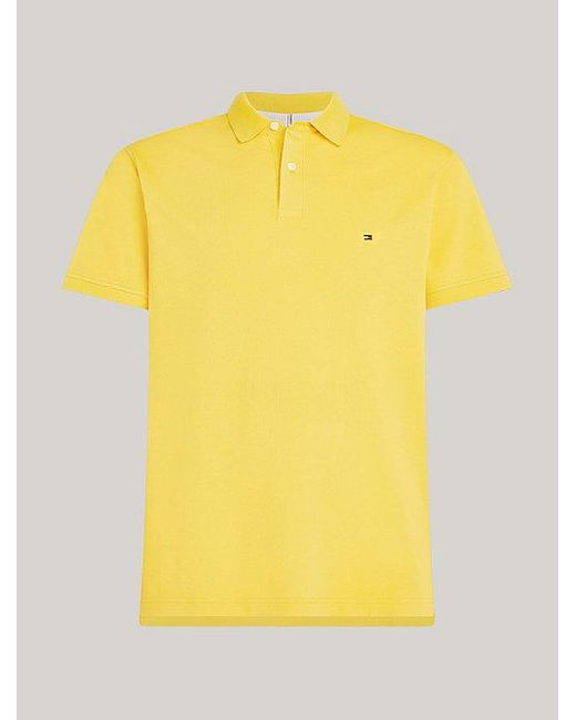 Tommy Hilfiger 1985 Collection Regular Fit Poloshirt in Yellow für Herren