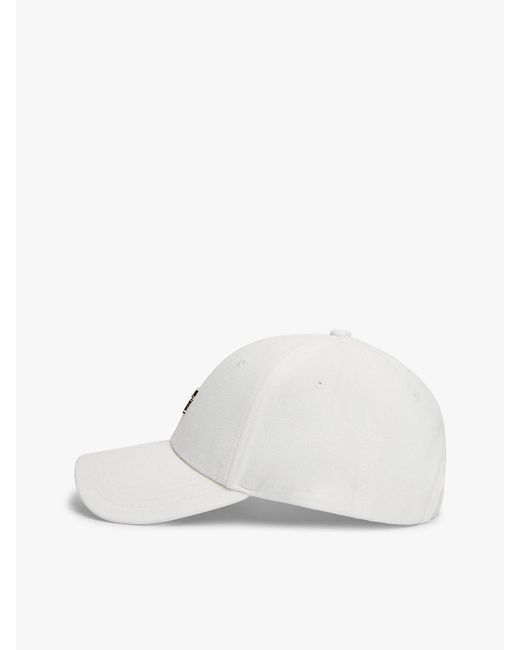 Tommy Hilfiger White Chic Th Monogram Baseball Cap
