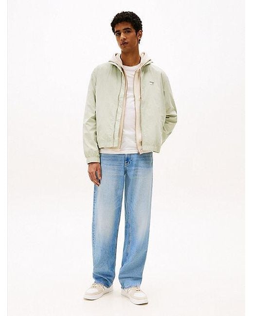 Tommy Hilfiger Waterafstotend Regular Fit Jack in het Natural voor heren