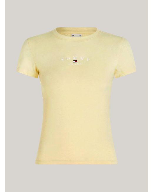 T-shirt ajusté Essential à logo Tommy Hilfiger en coloris Multicolor