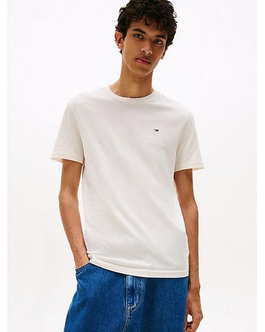 Tommy Hilfiger Set Van 2 Extra Slim Fit T-Shirts Met Vlag in het White voor heren