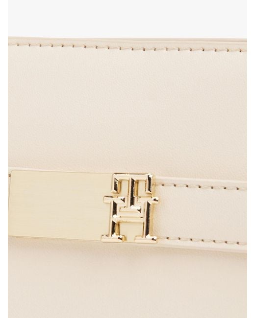 Tommy Hilfiger Natural Heritage Th Monogram Crossbody Satchel