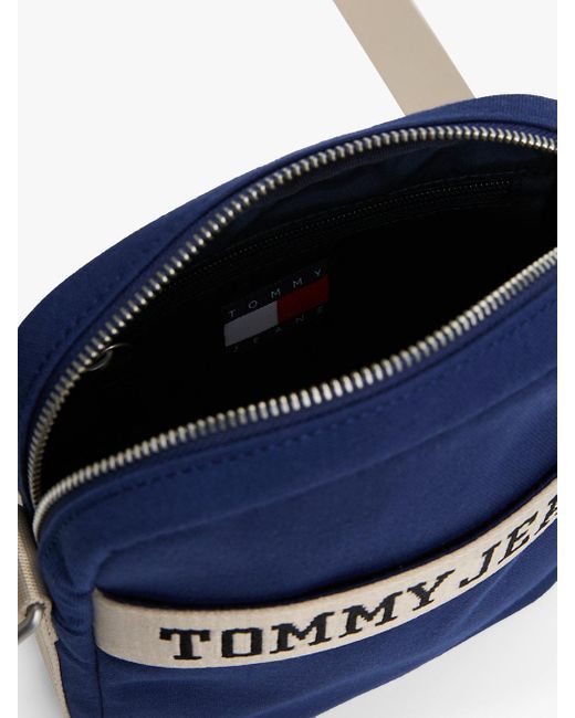 Borsa Reporter Rétro Bicolore di Tommy Hilfiger in Blue da Uomo