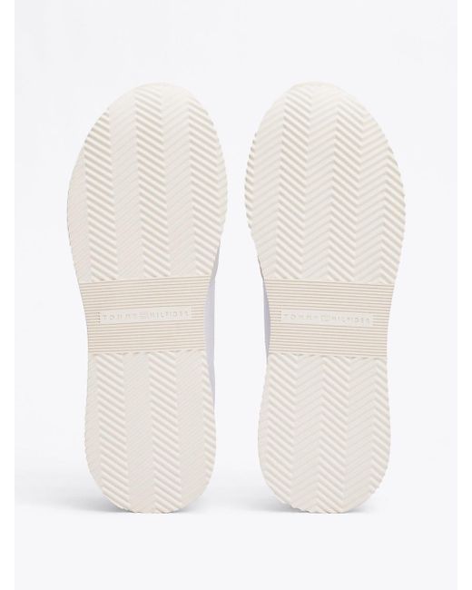 Baskets Métallisées Th Monogram Tommy Hilfiger en coloris Natural