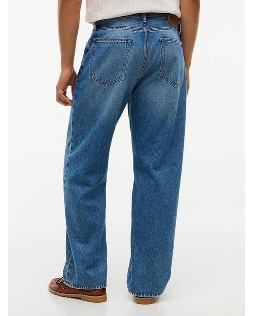 Tommy Hilfiger Blue Faded Loose Jeans for men