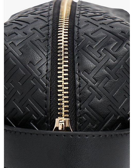Neceser Hilfiger Icon Con Logo En Relieve Tommy Hilfiger de color Black