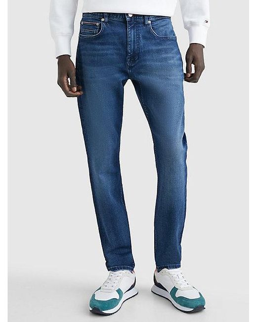 Tommy Hilfiger Houston Tapered Jeans in het Blauw voor heren | Lyst BE