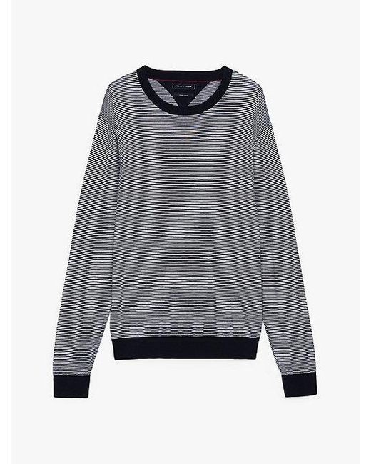 Tommy Hilfiger Smart-Casual Trui Met Ronde Hals in het Gray voor heren