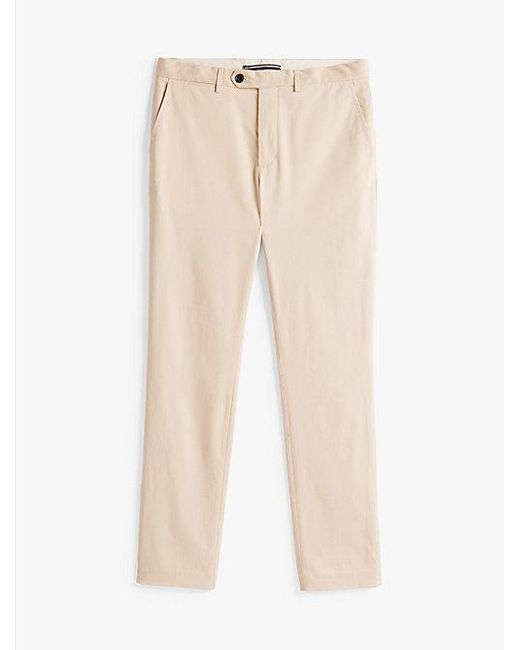 Tommy Hilfiger Denton Smart-Casual Chino Met Rechte Broekspijpen in het Red voor heren