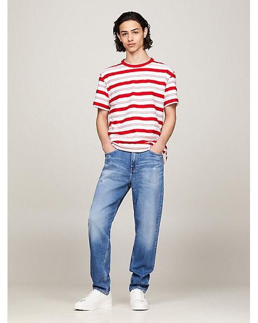 Tommy Hilfiger Classics Isaac Relaxed Tapered Jeans in het Blue voor heren