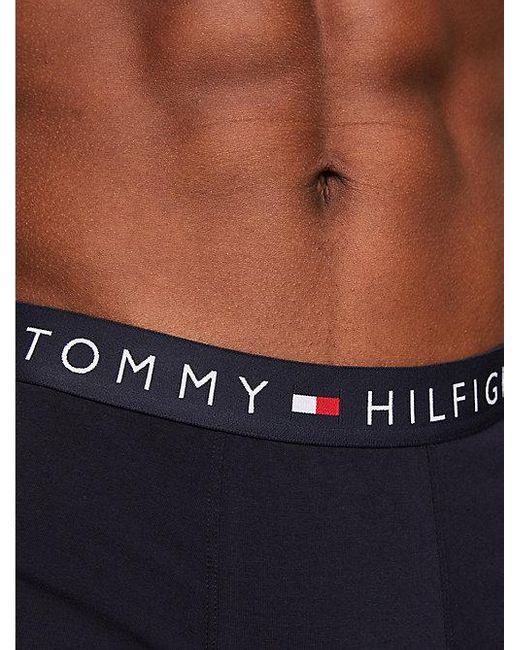 Tommy Hilfiger Set Van 3 Th Original Boxershorts Met Logotaille in het Blue voor heren