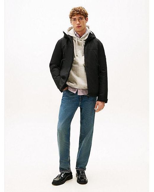 Tommy Hilfiger Tech Wattierte, Wasserabweisende Thermo-Jacke in Black für Herren