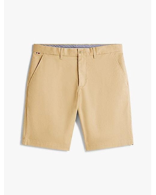 Tommy Hilfiger 1985 Harlem Relaxed Fit Chino Short in het Natural voor heren