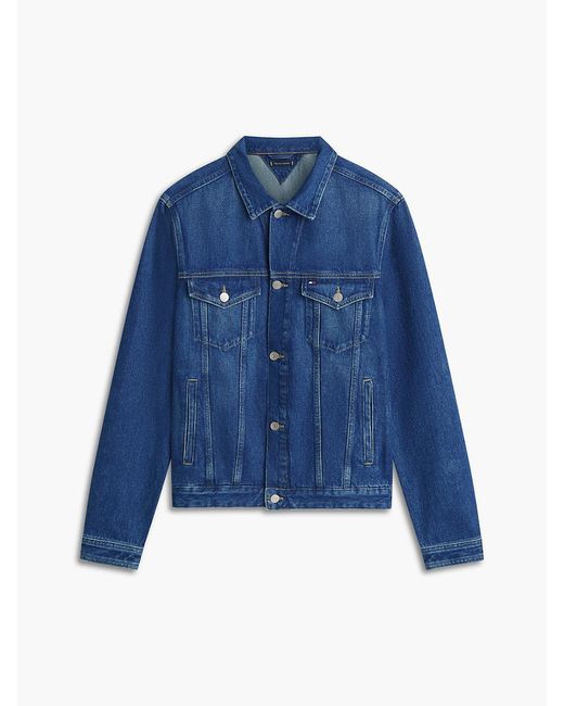Tommy Hilfiger Blue Denim Trucker Jacket for men