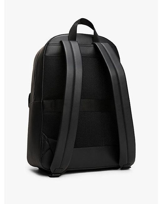Mochila Con Logo Metálico Tommy Hilfiger de hombre de color Black