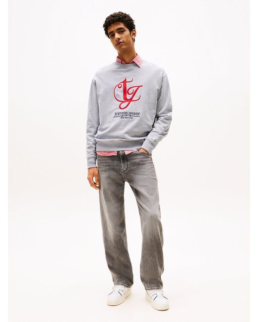 Jeans Otis Regular Fit Dritti Coolmax di Tommy Hilfiger in Multicolor da Uomo