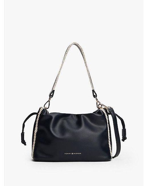 Tommy Hilfiger White Th Soft Beach Beuteltasche