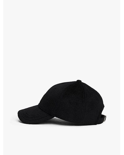 Gorra De Béisbol Con Monograma Th Tommy Hilfiger de color Black