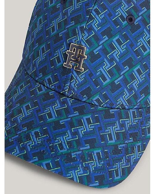 Gorra de béisbol con monogramas TH Tommy Hilfiger de color Blue