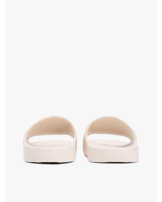 Tommy Hilfiger Natural Wavy Flag Logo Slides for men