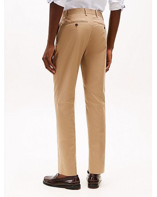 Tommy Hilfiger Slim Fit Pak Met Klepzakken in het Natural voor heren