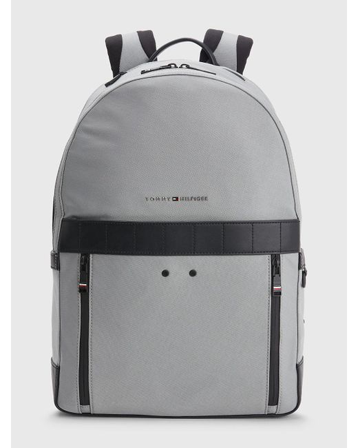 Tommy Hilfiger 1985 Collection Elevated Nylon Backpack in Grey for Men