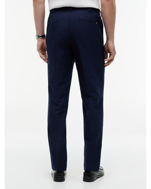 Tommy Hilfiger Blue New York Label Performance Air Dot Trousers for men